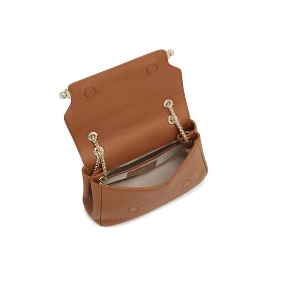 STRATHBERRY East/West leather mini convertible crossbody bag + Dust bag -Tan - Picture 16 of 16